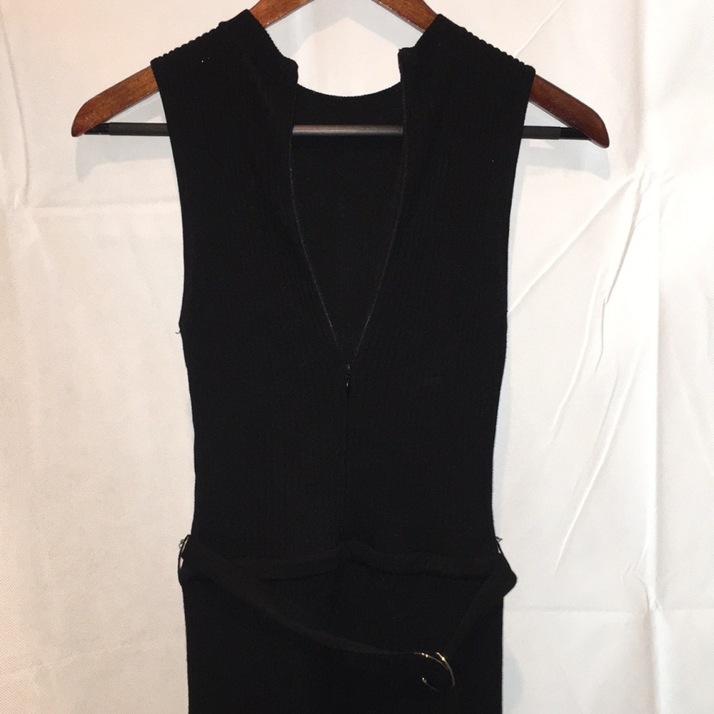NWT Guess Black Wide-Leg Knit Jumpsuit – Size Small (NWT)